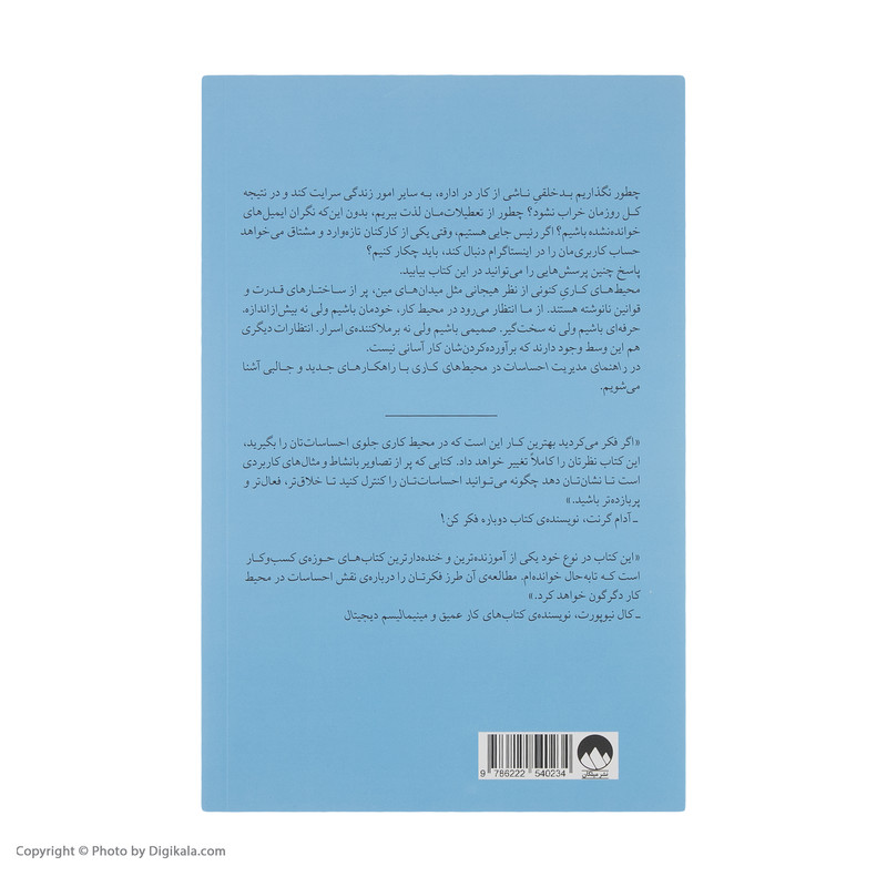 کتاب راهنمای مدیریت احساسات در محیط های کاری اثر لیز فاسلین و مالی وست دافی نشر میلکان