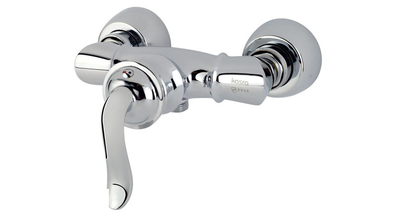 شیر توالت کسری مدل دانوب کروم