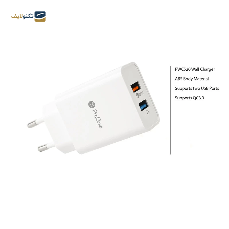 gallery- شارژر دیواری پرووان مدل PWC520 به همراه کابل microusb copy.png
