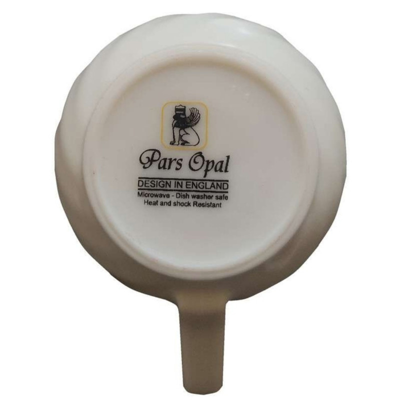 فنجان پارس اپال مدل رمانتیک مد 120 بسته 6 عددی