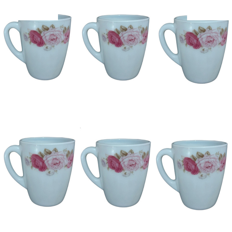 لیوان پارس اپال مدل ملورین کد 132 بسته  6 عددی