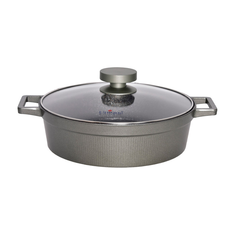 سرویس قابلمه و تابه گرانیتی 15 پارچه یونیک مدل 8529