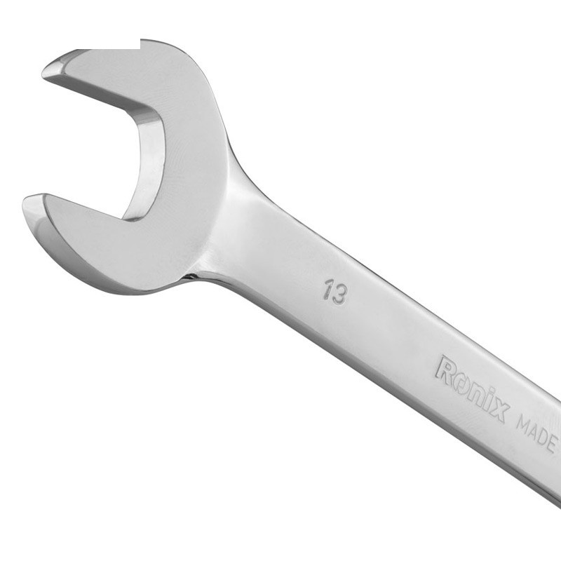 آچار یکسر تخت یک سر جغجغه رونیکس مدل RH-2163 سایز ۱۳