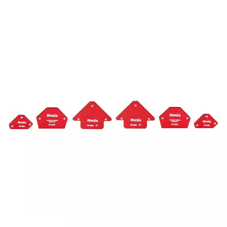 گونیا جوشکاری رونیکس مدل RH-9083 مجموعه 6 عددی