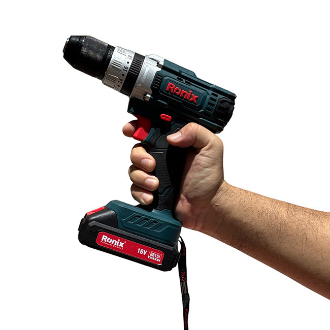 دریل پیچ گوشتی ۱۰ میلی متری ۱۶ ولت رونیکس مدل 8615i