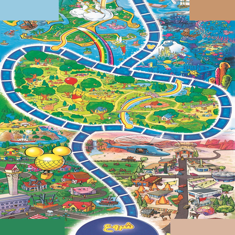 بازی فکری زینگو مدل دیزنی لند بازی فکری زینگو مدل دیزنی لند