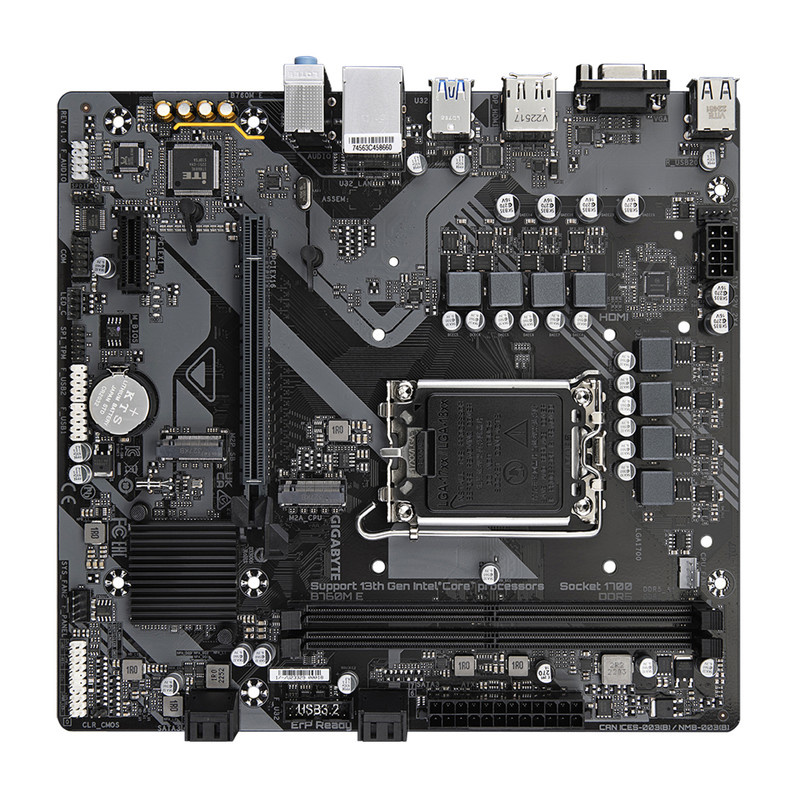 مادربرد گیگابایت مدل B760M E rev. 1.0