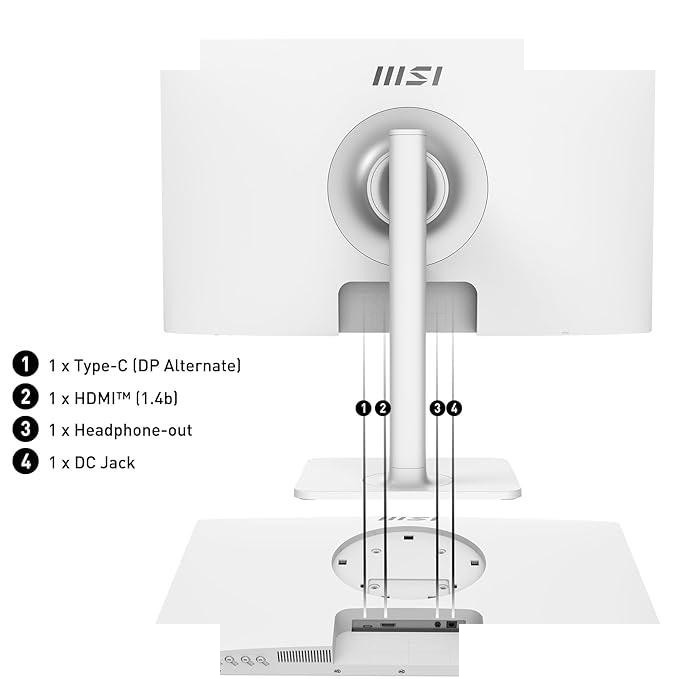 مانیتور 23.8 اینچ ام اس آی مدل Modern MD2412PW