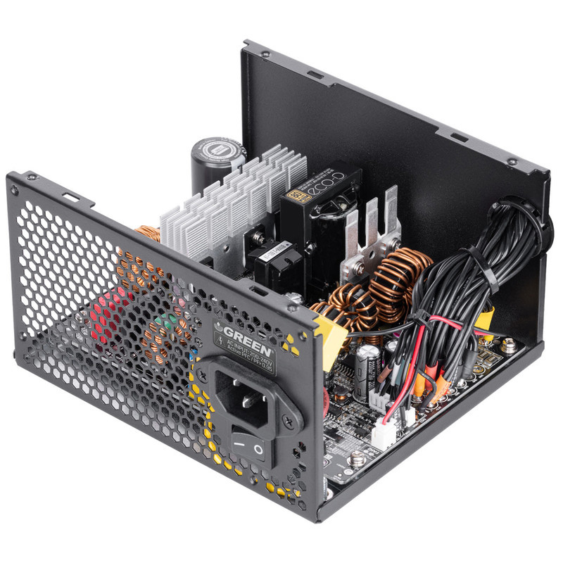 منبع تغذیه کامپیوتر 450W وات گرین مدل GP450A-ECO D