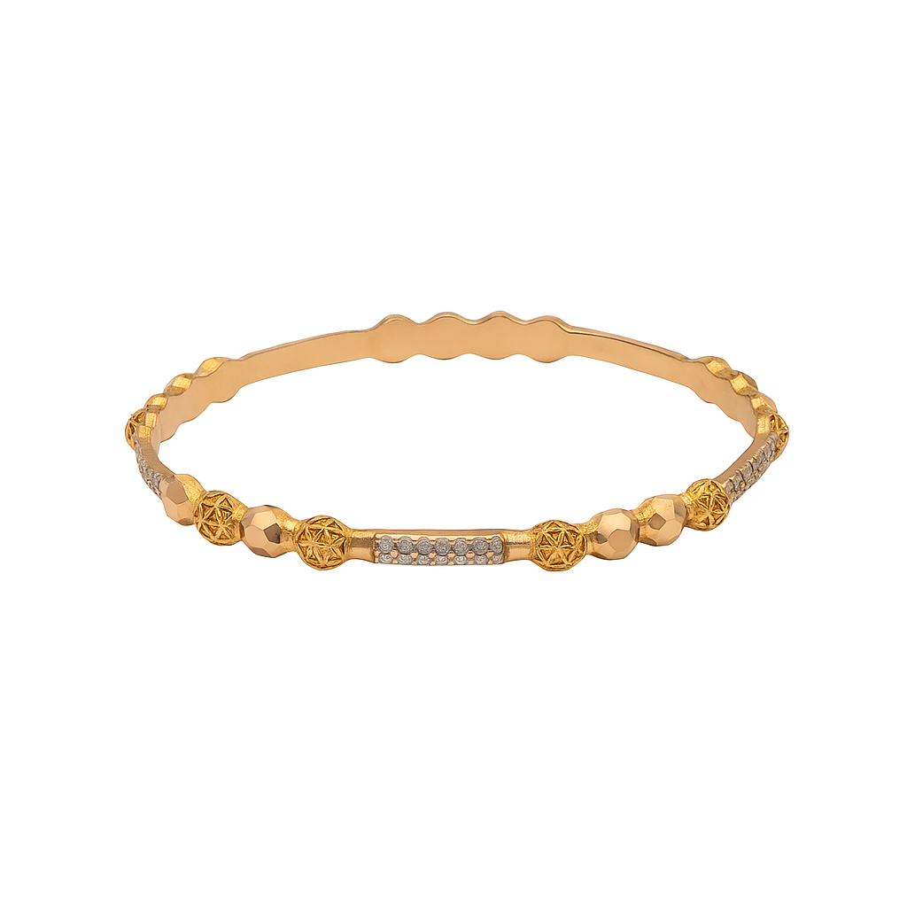 النگو طلا18 عیارگالری طلاعرفان مدل باستان سایز 2