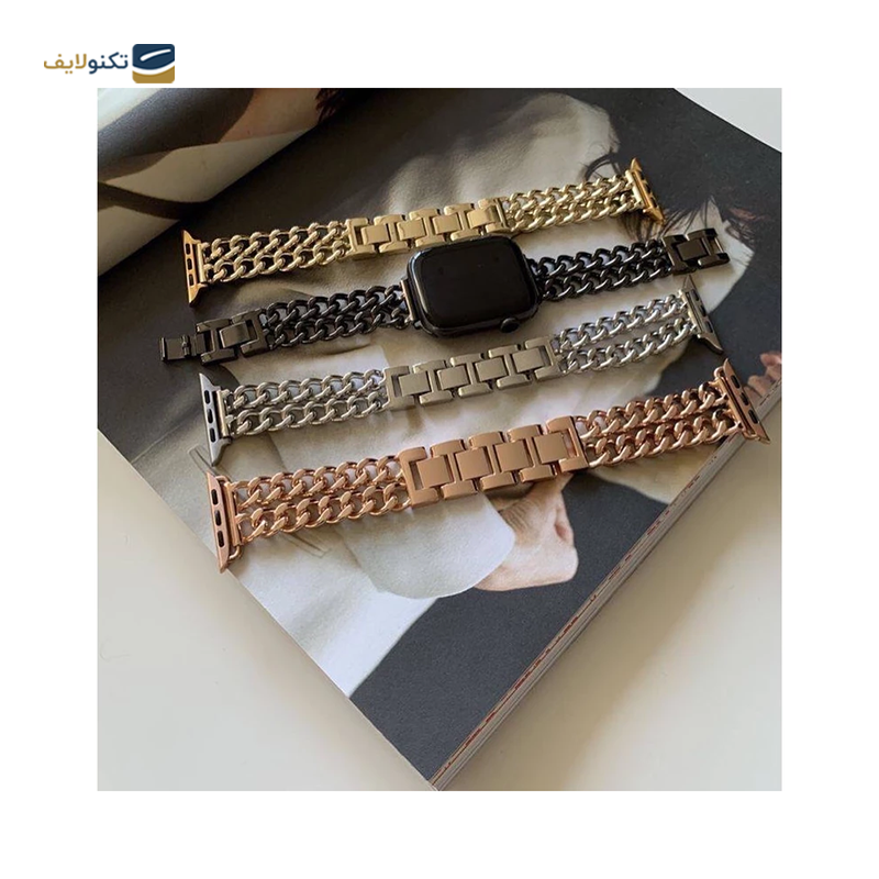 gallery-بند ساعت هوشمند اپل واچ 42 - 44 - 45 - 49 میلی متری گرین لاین مدل Silicone copy.png