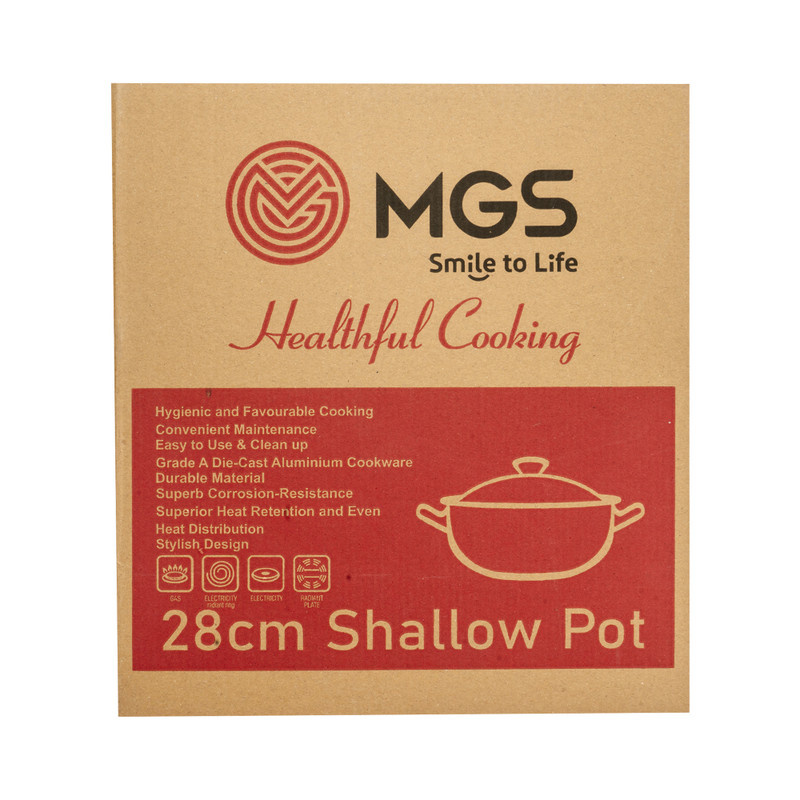 تابه گرانیت ام جی اس مدل فورج سایز 28 تابه گرانیت ام جی اس مدل فورج سایز 28