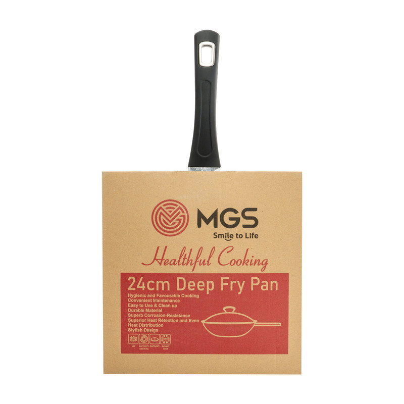 تابه گرانیت ام جی اس مدل فورج سایز 24 تابه گرانیت ام جی اس مدل فورج سایز 24