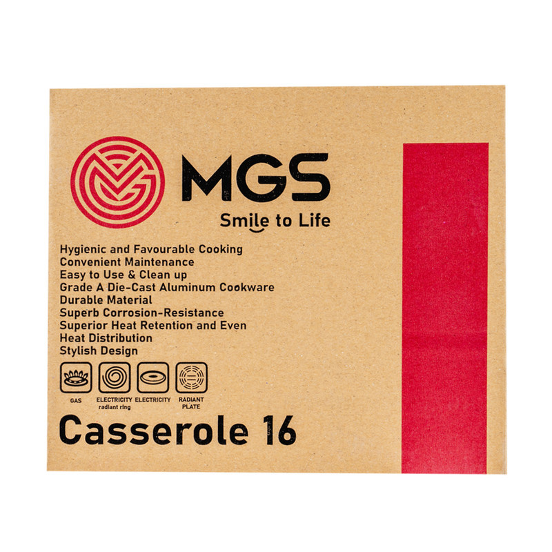 قابلمه ام جی اس مدل ایتالیاB سایز 16