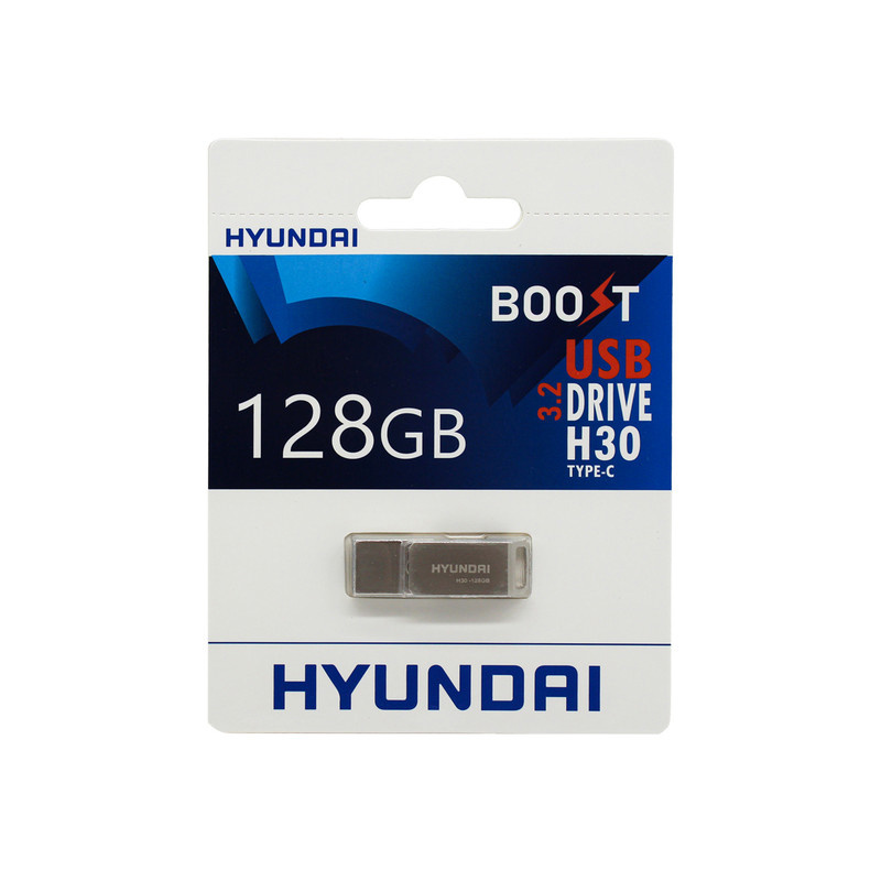 فلش مموری هیوندای مدل H30 3.2 ظرفیت 128 گیگابایت با رابط USB 3.2