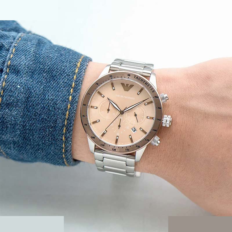 ساعت مچی عقربهای مردانه امپریو آرمانی مدل AR11352 ساعت مچی عقربهای مردانه امپریو آرمانی مدل AR11352