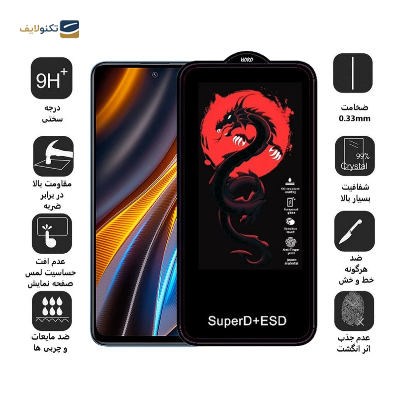 gallery-گلس گوشی شیائومی Mi 11 Lite 5G - 12 Lite اپیکوی مدل Dragon ESD copy.png