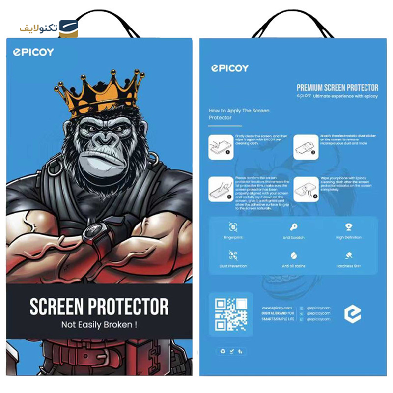 gallery-گلس گوشی شیائومی Redmi Note 9 Pro Max اپیکوی مدل Dragon ESD copy.png