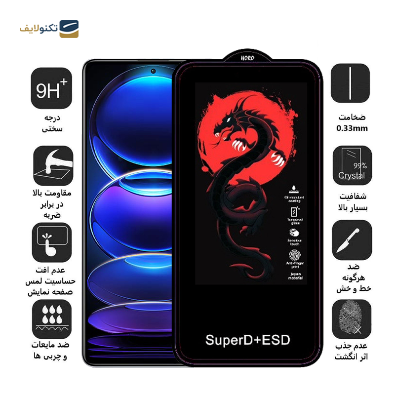 gallery-گلس گوشی شیائومی Redmi Note 11 Pro Plus - Note 10 Pro اپیکوی مدل Dragon ESD copy.png