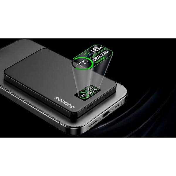 پاوربانک پرودو مدل PBFCH085 ظرفیت 10000 میلی آمپر ساعت