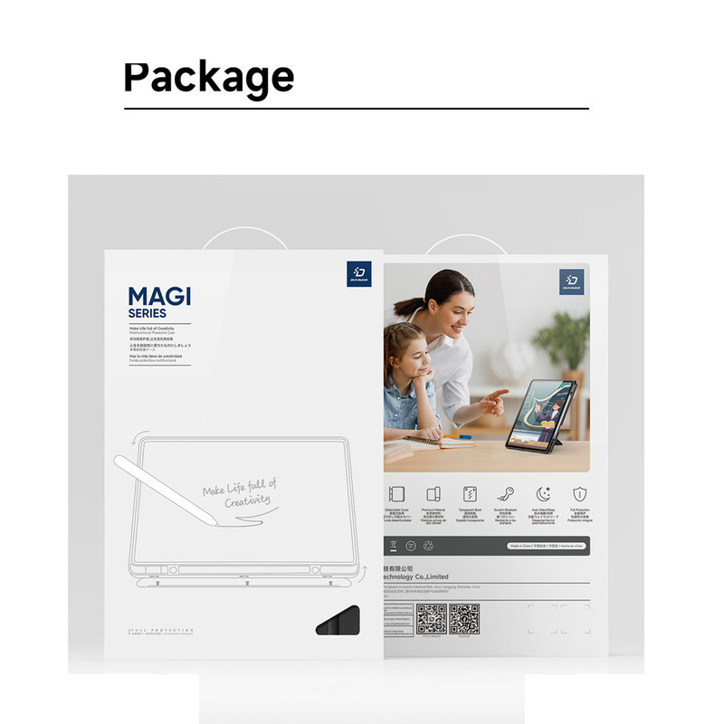 کیف کلاسوری دوکس دوکیس مدل Magi مناسب برای تبلت سامسونگ Galaxy Tab S10 Ultra / S9 Ultra / S8 Ultra