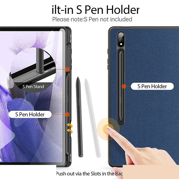 کیف کلاسوری دوکس دوکیس مدل DOMO مناسب برای تبلت سامسونگ Galaxy Tab S10 Plus