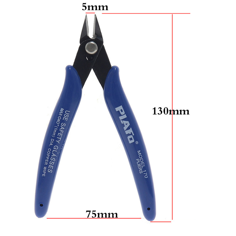 انبر کف چین پلافکیو مدل 170 سایز 5 اینچ