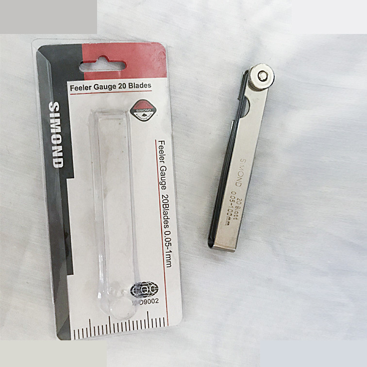 مجموعه 20 عددی آچار فیلر سیموند کد SF01