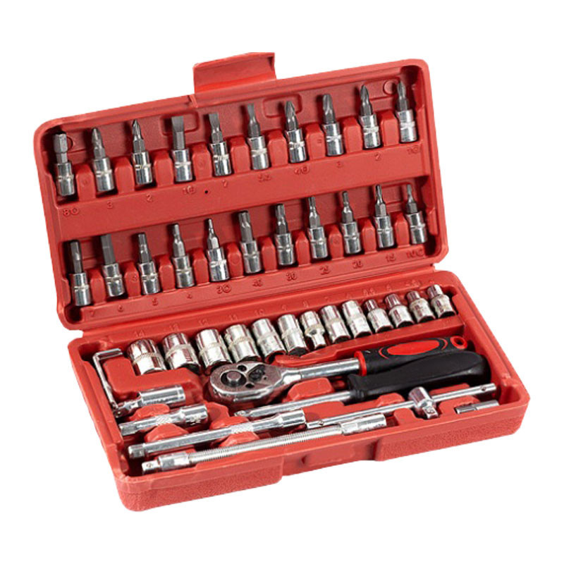 مجموعه 46 عددی آچار و سری بکس و پیچ گوشتی مدل CR-V