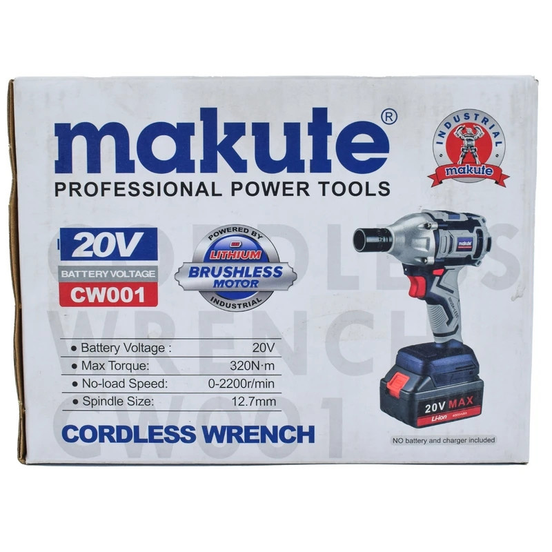 آچار بکس شارژی ماکوته مدل AJ-CW001-BL-1\2drive آچار بکس شارژی ماکوته مدل AJ-CW001-BL-1\2drive