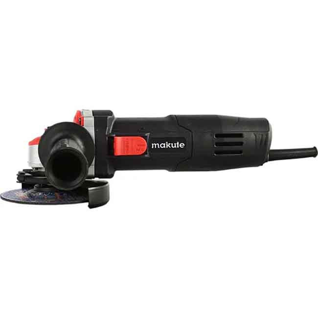 مینی فرز 115 میلی متر 850 وات ماکوته مدل دسته بلند دیمر دار کد AJ-AG126-LV