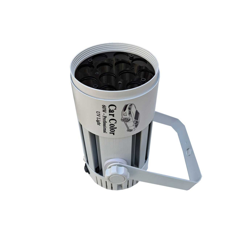 چراغ قوه یووی کارشناسی و تشخیص رنگ خودرو مدل UV-60W