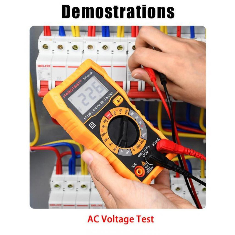 مولتی متر دیجیتال هابوتست مدل HT108L