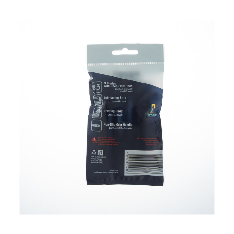 خودتراش دورکو مدل Pace 3 Disposable تحت لیسانس بسته 5 عددی