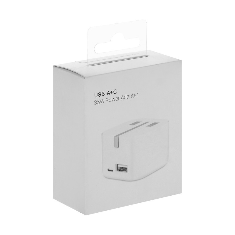 شارژر دیواری 35 وات دو پورت مدل MHJF3ZP/A