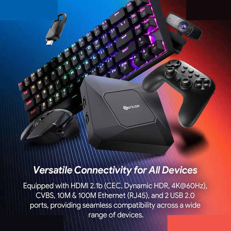 اندرویدباکس بنیوس مدل RTX3