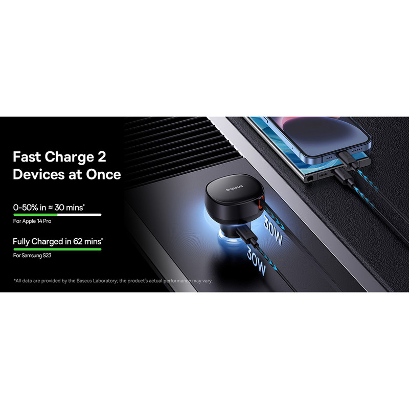 شارژر فندکی بیسوس مدل Enjoyment Pro