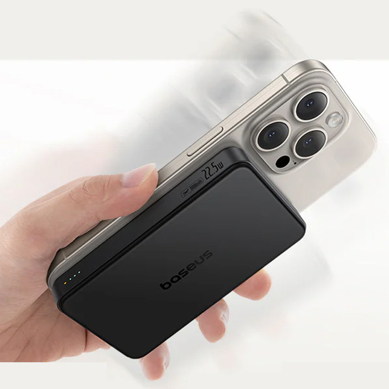 پاوربانک بیسوس مدل PPWPQ10 ظرفیت 10000 میلی آمپر ساعت