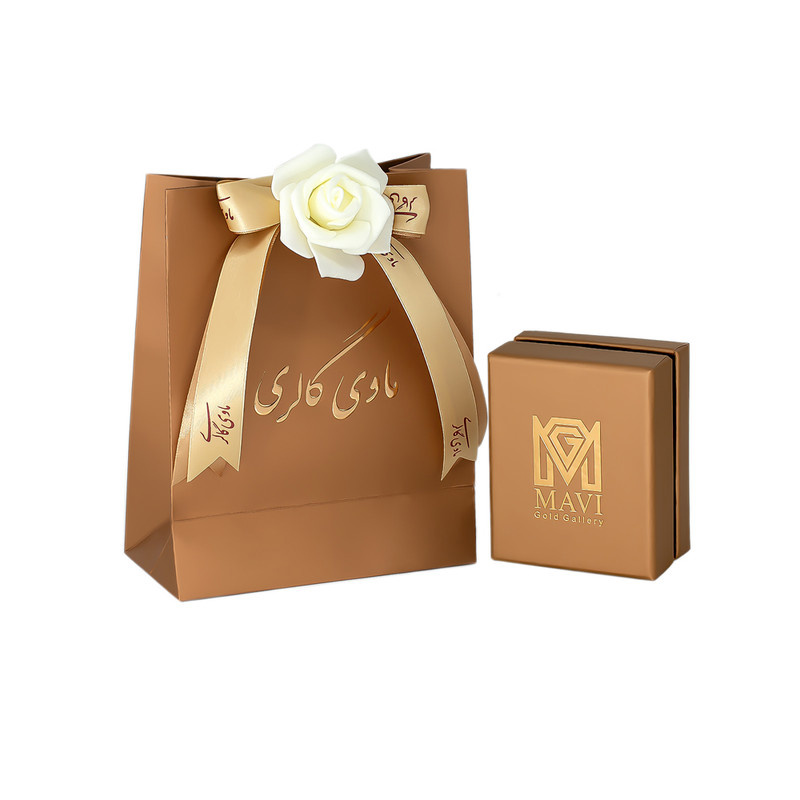 بنگل طلا 18 عیار زنانه ماوی گالری مدل میخ بولد بنگل طلا 18 عیار زنانه ماوی گالری مدل میخ بولد