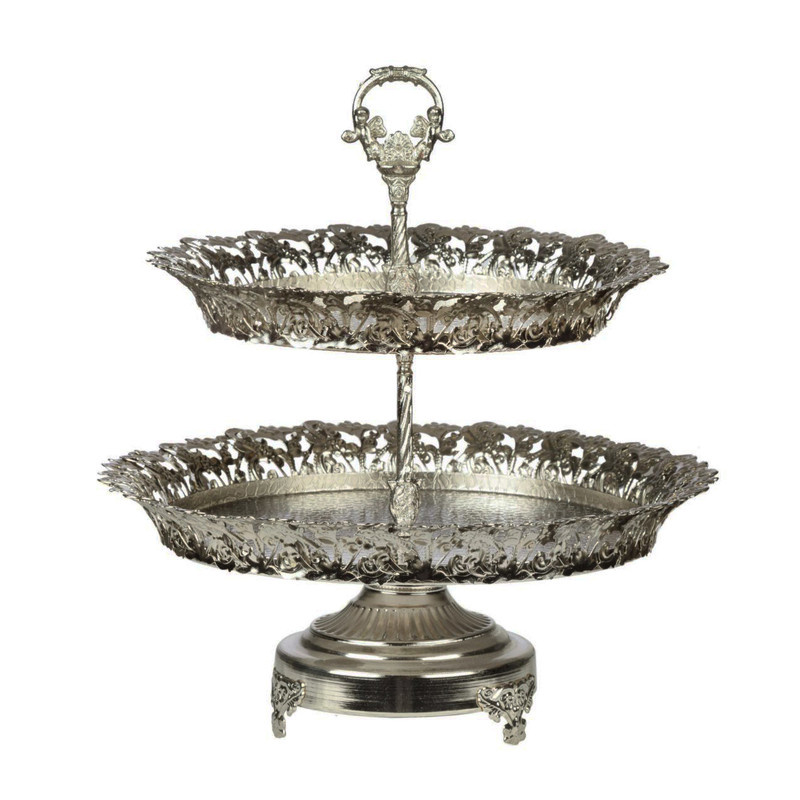 شیرینی خوری چشمه نور مدل 2 طبقه کد B8033-C شیرینی خوری چشمه نور مدل 2 طبقه کد B8033-C