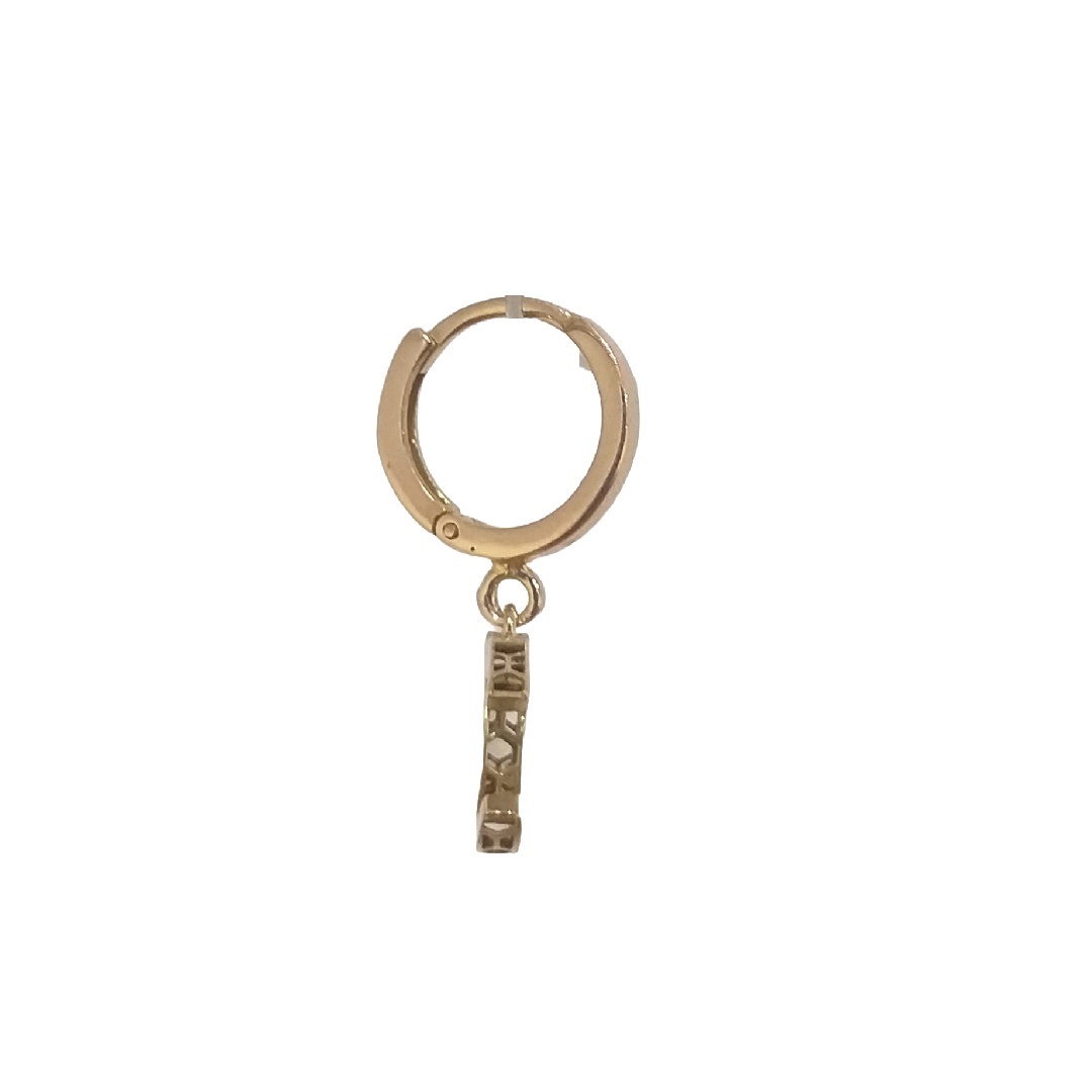 نیم ست طلا 18 عیار زنانه طرح گل کد z384