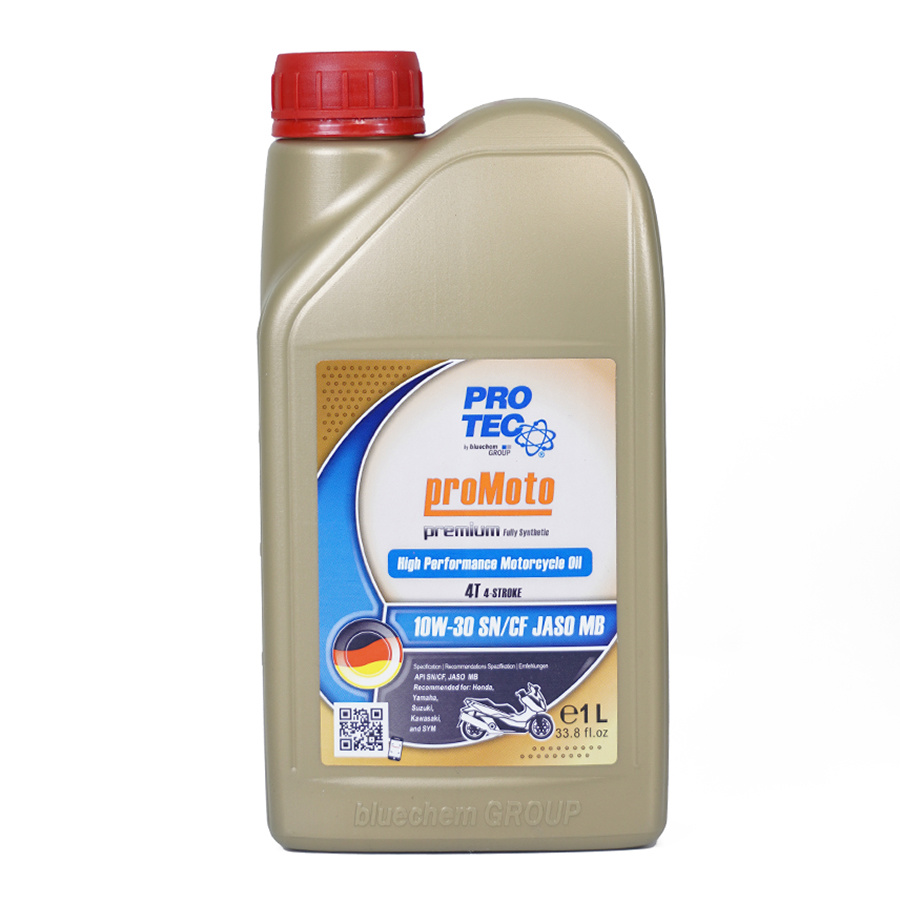 روغن موتورسیکلت پروتک مدل 10W30-SN/CF-MB حجم ۱ لیتر روغن موتورسیکلت پروتک مدل 10W30-SN/CF-MB حجم ۱ لیتر