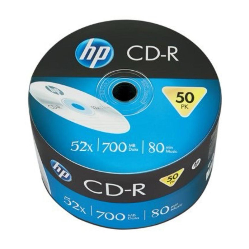 سی دی خام اچ پی مدل پرینتبل Cd hp printable بسته 50 عددی سی دی خام اچ پی مدل پرینتبل Cd hp printable بسته 50 عددی