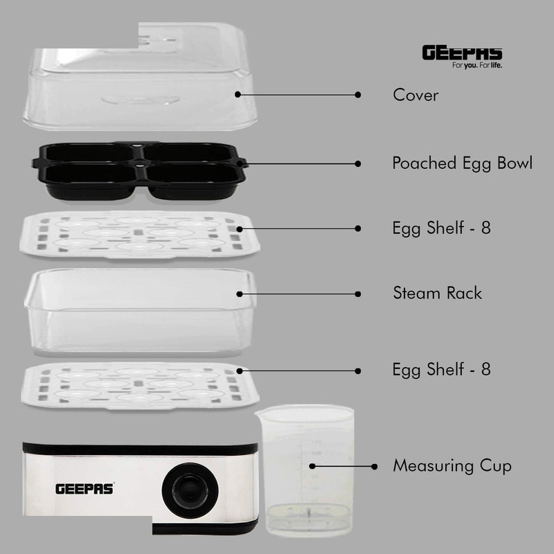 تخم مرغ پز جی پاس مدل GEB63019UK تخم مرغ پز جی پاس مدل GEB63019UK