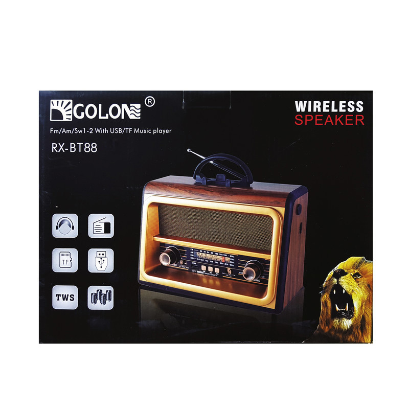 رادیو گولون مدل RX-BT88 رادیو گولون مدل RX-BT88