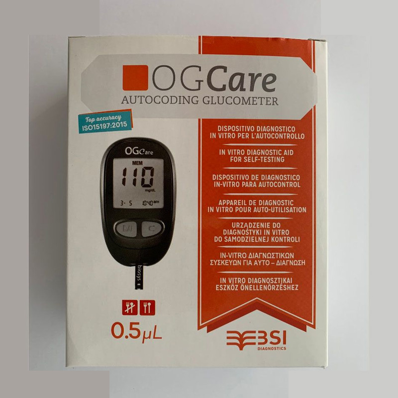 دستگاه تست قند خون بی اس آی مدل اوجی کر کد TS دستگاه تست قند خون بی اس آی مدل اوجی کر کد TS