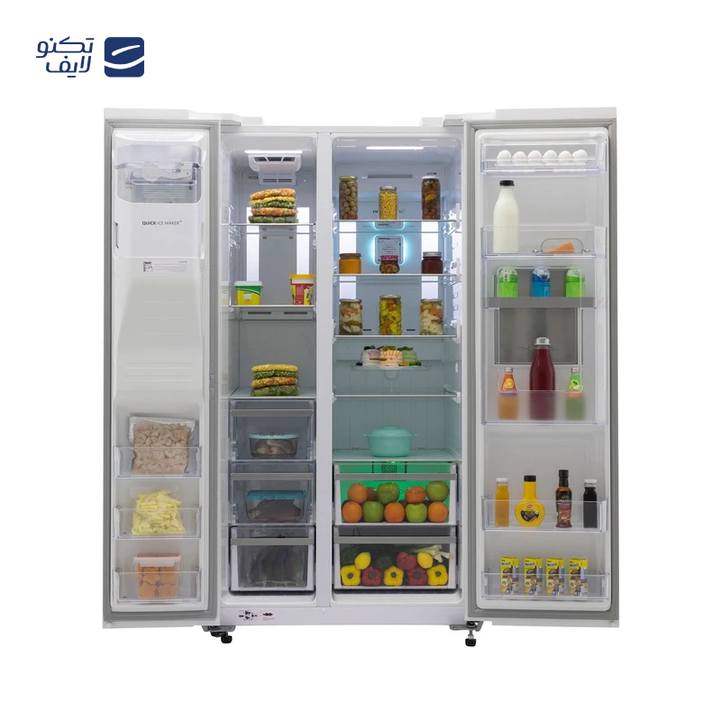 gallery-یخچال فریزر ساید بای ساید اسنوا مدل S1Di-L310-S copy.png