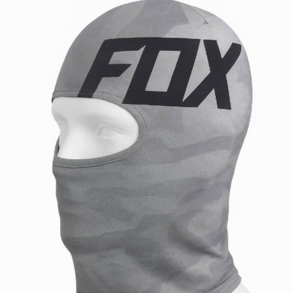 فیس موتور سواری مدل FOX رنگ طوسی فیس موتور سواری مدل FOX رنگ طوسی