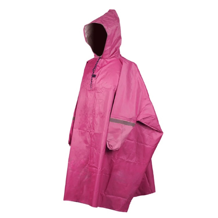 پانچو موتورسواری طرح نورث فیس کد 210 رنگ صورتی