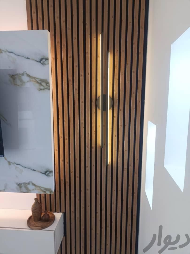 لوستر دیواری مدرن دو لاین خطی60سانت کد00222